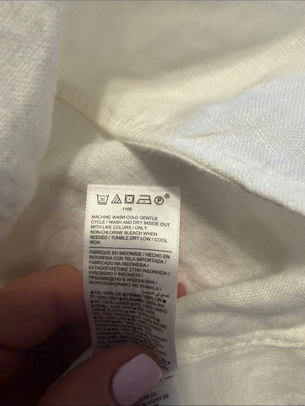 Athleta retreat linen top - Picture 10 of 10